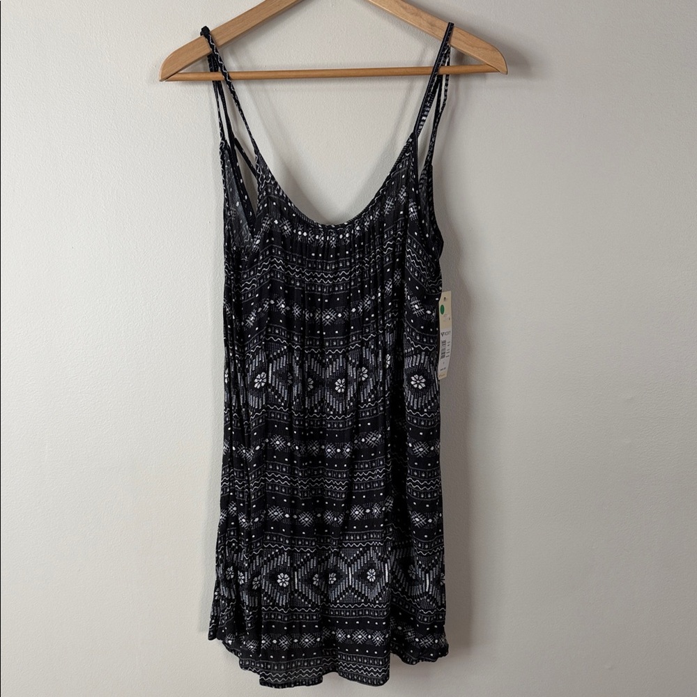 Rocky Monochrome Geometric Mini Dress